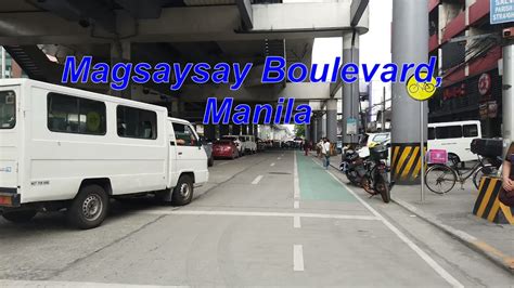 Magsaysay Boulevard .